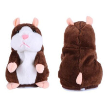 Kinderen praten, pratende hamster, knuffel, pratend speelgoed
