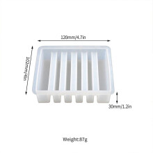 Moldes de silicona para resina epoxi, moldes redondos para posavasos y moldes para joyerªa.
