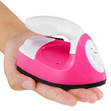 Mini plancha elctrica peque?a y porttil para viajes, manualidades y costura de ropa.