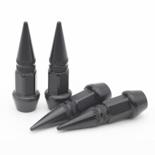 4 tapones para vlvulas de neumticos de coche, camin y bicicleta, 45 mm.