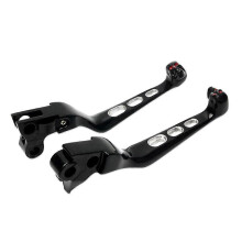 Slot Skull-hendels voor Davidson Softail Dyna-Glide Road-King (1 paar)