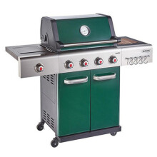 Outback Jupiter Hybrid BBQ, Green - 4 Burner