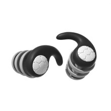 Dopuri de urechi din silicon cu anulare a zgomotului, filtru de zgomot, somn, înot, impermeabile, trei straturi, mute, dopuri de urechi
