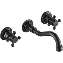 Single Handle Basin Faucet Widespread Bathroom Faucets Wall Mounted Oil Rubbed Bronze Bathtub Faucet Wall Mounted Rough In Valve Antique Cross 2 Handl