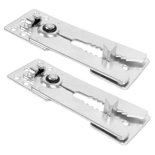2er-Pack Ecksofa-Verbinder, Metall-Ecksofa-Möbelverbinder, Ecksofa-Verbinder für Schiebesofas