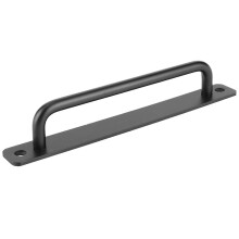 Poignée élégante pour porte coulissante de grange, en alliage d'aluminium, à tirage fluide, pour armoires, placards, garages et abris de jardin.