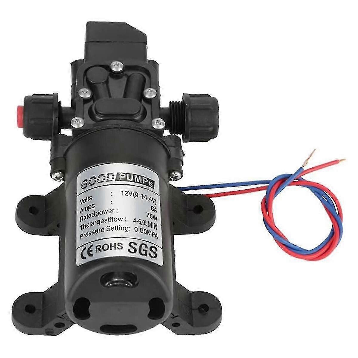 Tragbare 12V Vakuumpumpe – 5L/min, 120 KPa, Leise (<60 DB) Für Unterwegs