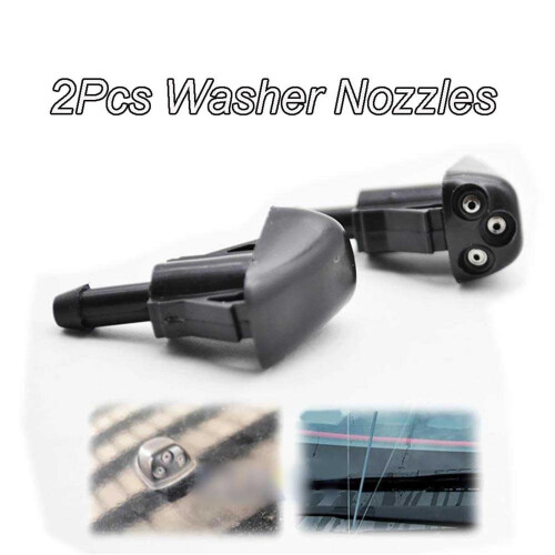 2PCS Front Windshield Washer Nozzle for Hyundai Elantra 20072010, Wide Spray Coverage Replacement 2