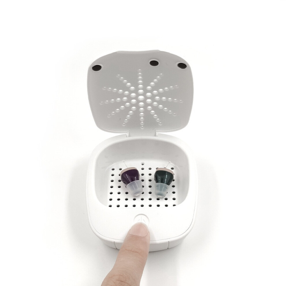 UV Hearing Aid Drying Box with Dehumidifier