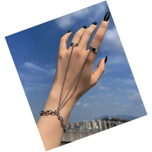 Βραχιόλι Δαχτυλίδι Αλυσίδα Χειρός Boho Ρυθμιζόμενα Βραχιόλια Σκλάβων για Γυν