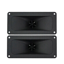 2 stuks 146 x 67 mm piëzo-elektrische tweeter keramische luidsprekerhoorn rechthoekige hoge tonen luidspreker 150 W voor podi