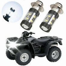 Yamaha ATV H6M LED Headlight Bulbs 6000K Bright White Light E-Mark Certified