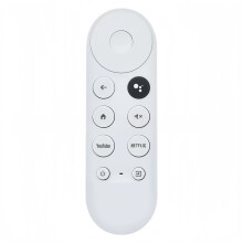 Google Chromecast 4K Snow Edition Voice Remote - Backwardly Compatible with Models G9n9n Ga01920-us Ga01923-us Ga01919-us