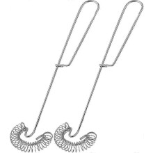 Balai de nettoyage en spirale, 2 outils de nettoyage en acier inoxydable