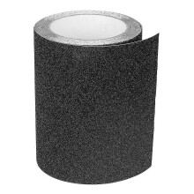 Anti-slip Adhesive Tape - 15cm x 5m Black, High Traction for Stairs & Stepladders (Indoor & Outdoor)