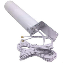 4G LTE Outdoor External Antenna with 5m Dual CRC9/TS9/SMA Connector for 3G/4G Router Modem