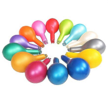 100 Latex Inflatable Balloons for Birthday Parties, Colorful Party Decorations, Standard Size, Pack of 100