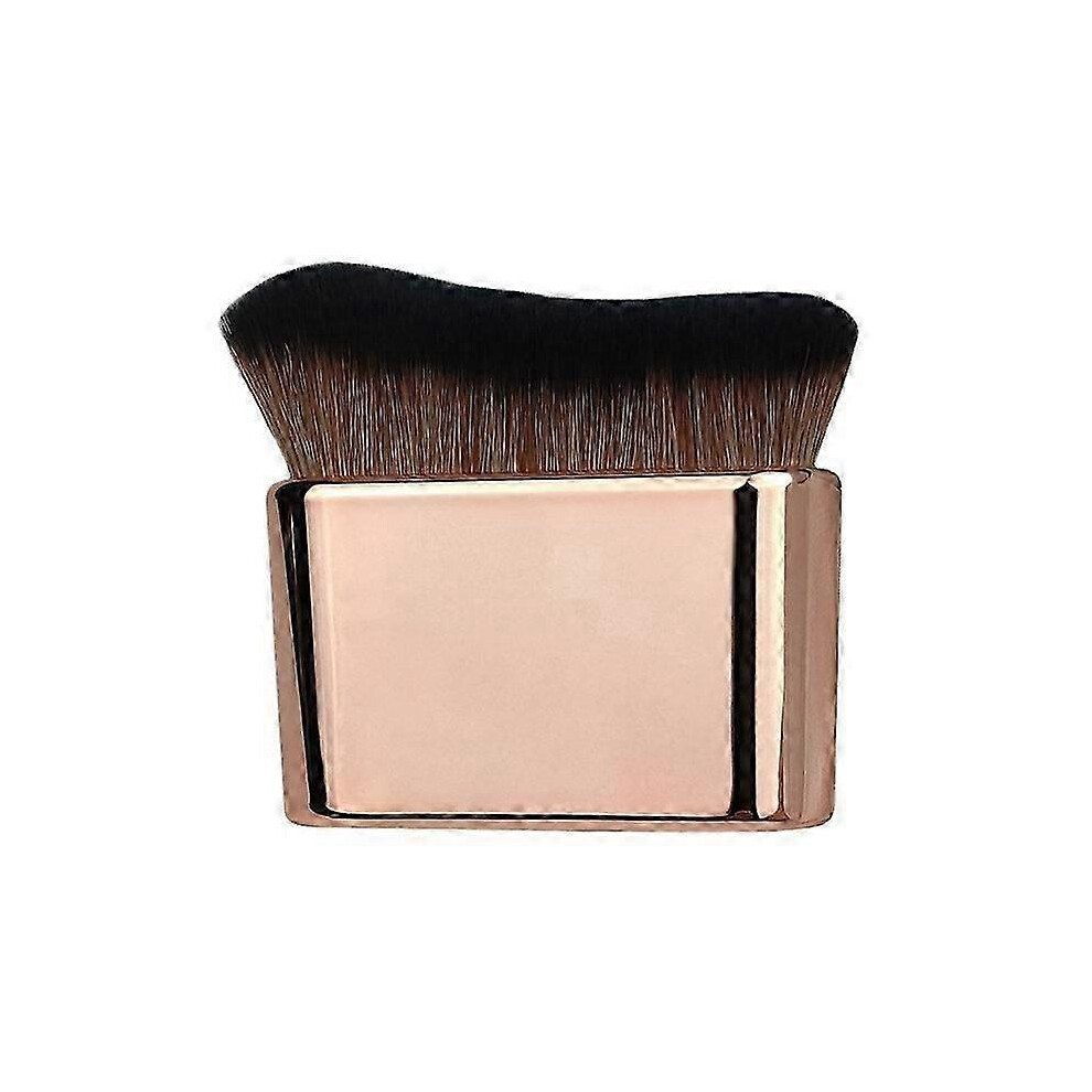 2 Pcs Tanning Brush, Body Makeup Brush Self Tanner Brush For Body Kabuki Foundation Brush Body Makeup Blend & Blur Tan Brushblack Rose Gold