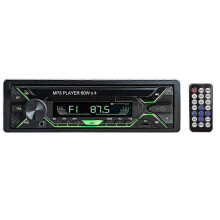 Autoradio simple DIN Bluetooth avec lecteur USB/TF/SD/AUX et kit mains libres pour le marché européen