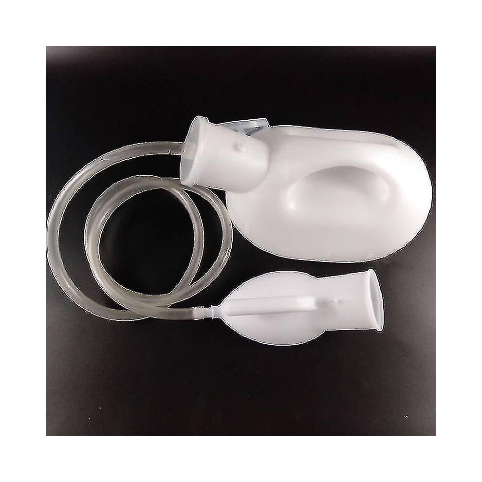 White/Blue Urine Bottle Male Urinal Bottles With Anti Spill Lid Portable Men Urinal Bottle Bed Pans For Patient