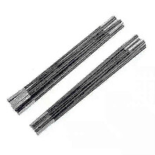 Universal Trampoline Replacement Fiber Glass Rods with Caps for Top Pole I