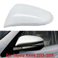 Toyota RAV4 Left Wing Mirror Cover (2013-2019) - White OEM Style