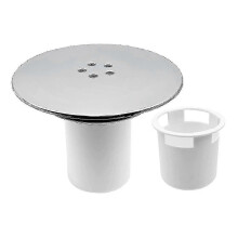 Shower Hole Cover 90mm/115mm - Chrome Bathroom Drain Replacement