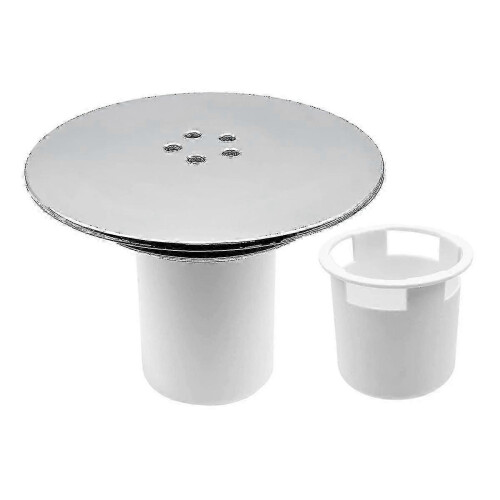 Shower Hole Cover 90mm/115mm - Chrome Bathroom Drain Replacement