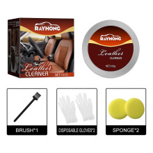 Rayhong Leather Cleaning And Repair Cream, Sofa Leather Care Agent Decontamination Cleaning Agent Maintenance Care Cleaning
