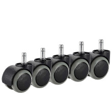 Ruote resistenti per sedie da ufficio IKEA - Confezione da 5 ruote da 10 mm x 22 mm