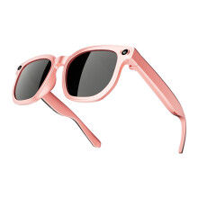 DTH03 AI Smart Glasses Camera Bluetooth Music Call Voice Assistant(Pink)