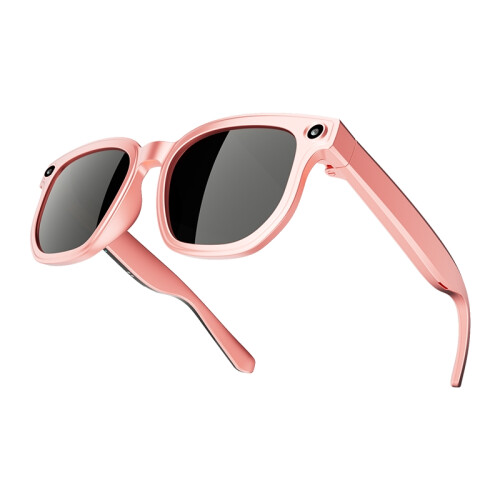 DTH03 AI Smart Glasses Camera Bluetooth Music Call Voice Assistant(Pink)