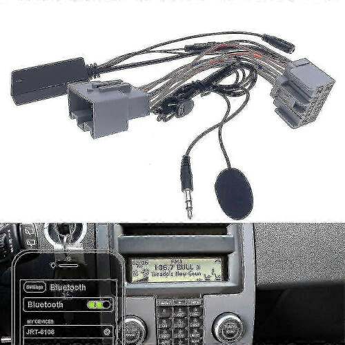 AUX Bluetooth-Autoadapter für Volvo C30 S40 V40 mit Freisprechfunktion 1