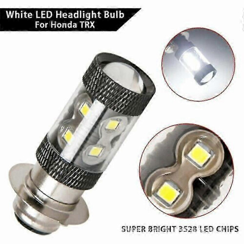 Yamaha ATV H6M LED Headlight Bulbs 6000K Bright White Light E-Mark Certified 1