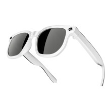 DTH03 AI Smart Glasses 8K Sony Camera 30+ Lang Translation(White)