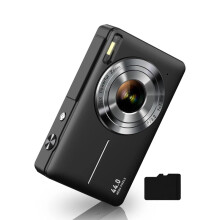 Kids Digital Camera 44MP 1080P Birthday Gift for Children(Black)