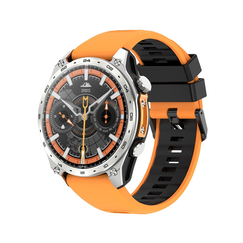 Hd300pro Smartwatch Gps Offline Map Amoled Bluetooth Call 3Atm(Orange) Orange 6976917409035