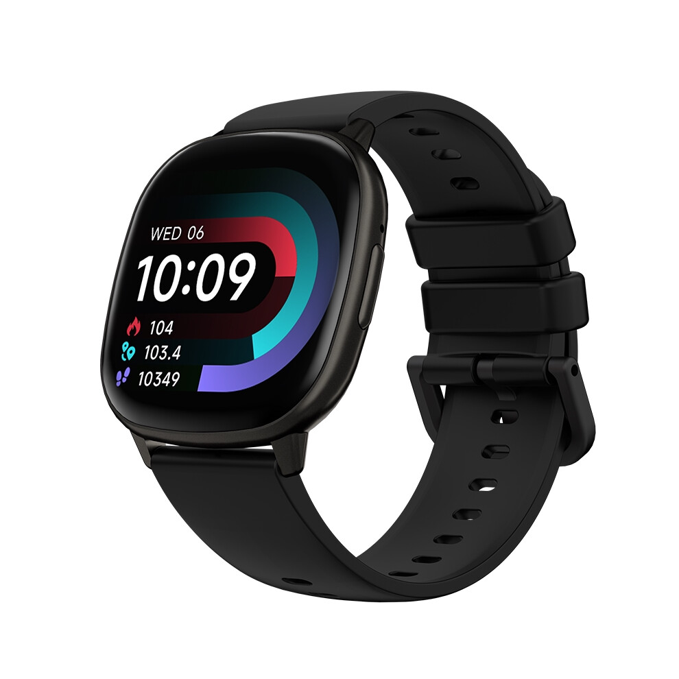 Hd17air Smartwatch Amoled Bluetooth Call Fitness Tracker Heart Rate Ip68(Black) Black 6976917409097