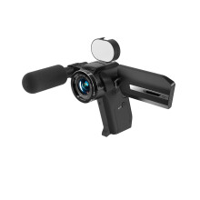 Cámara de Vídeo 5K 72MP Zoom Óptico 8X Pantalla IPS 3.0"(Black)