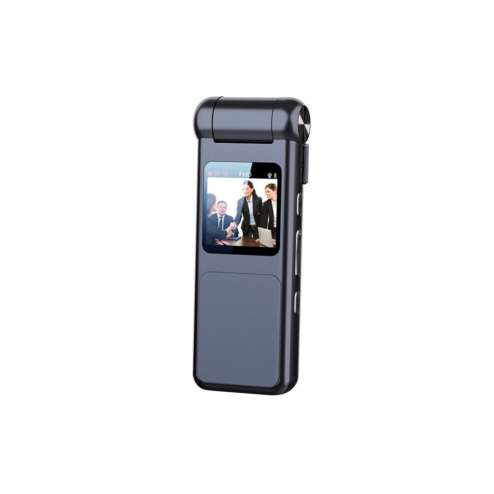 Photos - Portable Recorder Video Recorder Rotatable Lens 180 Screen 1080P Night Vision - 64GB(Black)