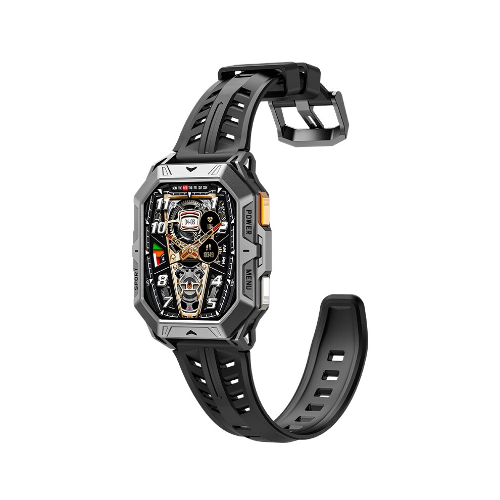X1 Pro Smartwatch 1000Mah Battery 10M Swimming Waterproof Compass Barometer Amoled Display(Black) Black 6976918092960