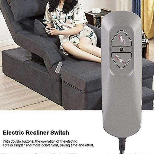 Electric Recliner Sofa Remote Control 2-Button Manual Controller for Lift Chair 2