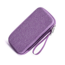 Insulated Waterproof Case for Diabetes Supplies EVA-Purple