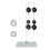 Schulphysik-Experiment-Rollenset mit-Riemenscheibenblock 1