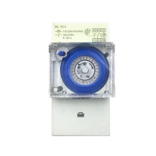SUL181H Digital Timer Switch 24 Hour Programmable DIN Rail Mounted for Automatic Daily Scheduling