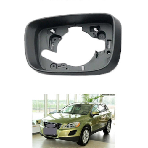 Rearview Mirror Cover Frame for XC60 2009-2017 Left Side, Durable ABS Replacement Trim 1
