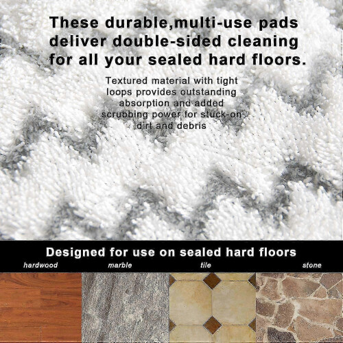 6-Pack Replacement Pads for Shark Steam Mop S1000 Series 2