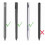 2 Pcs Replacement Stylus Pen Tips Compatible with Lenovo Xiaoxin Precision Pen, Durable Fine Tip Refill 4