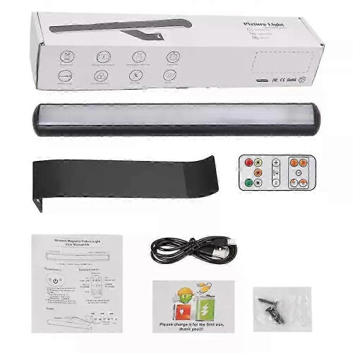 Wireless Picture Lights Dimmable Dartboard Light Rechargeable Art Display Lights 1