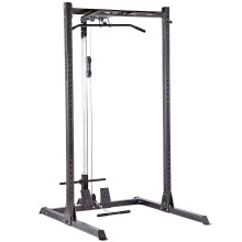 (GM2 Half Rack+Cable Pulley System) GYM MASTER GM2 Half Power Rack with Dual Cable Pulley System